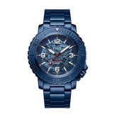 นาฬิกาผู้ชาย The Cape 3 เข็ม ระบบออโตเมติก สายสเตนเลสสตีล ขนาดตัวเรือน 46 มม. (W06-03279-008)