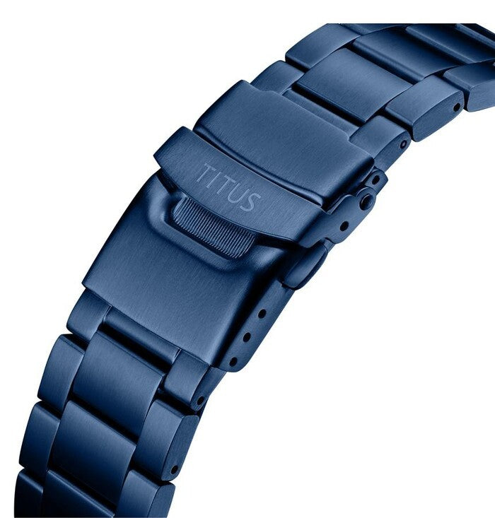 นาฬิกาผู้ชาย The Cape 3 เข็ม ระบบออโตเมติก สายสเตนเลสสตีล ขนาดตัวเรือน 46 มม. (W06-03279-008)