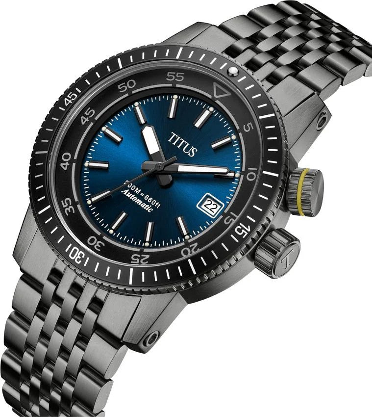 นาฬิกาผู้ชาย Fort 3 เข็ม วันที่ ระบบออโตเมติก สายสเตนเลสสตีล ขนาดตัวเรือน 42 มม. (W06-03340-004)