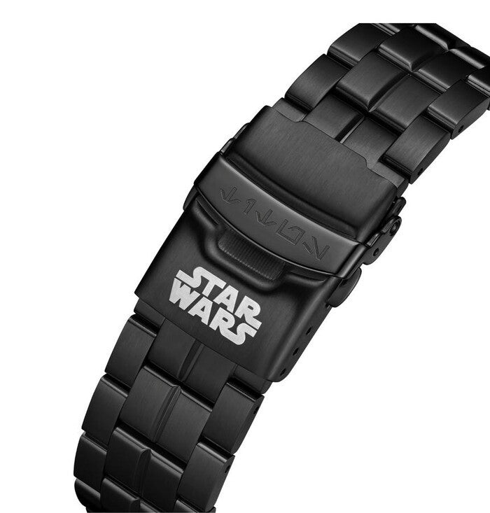 [Pre-Order] Solvil et Titus x Star Wars "Darth Vader" Limited Edition นาฬิกาโครโนกราฟ ระบบควอตซ์ สายสแตนเลสสตีล ขนาดตัวเรือน 44.2 มม. (W06-03365-003)