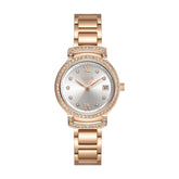 นาฬิกาผู้หญิง Fair Lady 3 เข็ม วันที่ ระบบควอตซ์ สายสแตนเลสสตีล ขนาดตัวเรือน 27 มม. (W06-03139-008)