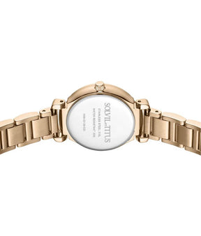 นาฬิกาผู้หญิง Fair Lady 3 เข็ม วันที่ ระบบควอตซ์ สายสเตนเลสสตีล ขนาดตัวเรือน 28 มม. (W06-03139-020)