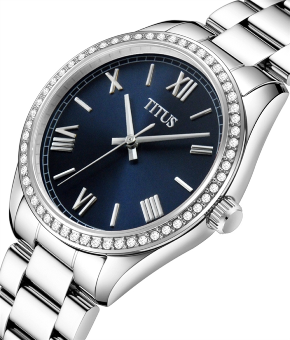 นาฬิกาผู้หญิง Fair Lady 3 เข็ม ระบบควอตซ์ สายสแตนเลสสตีล ขนาดตัวเรือน 32 มม. (W06-03150-006)