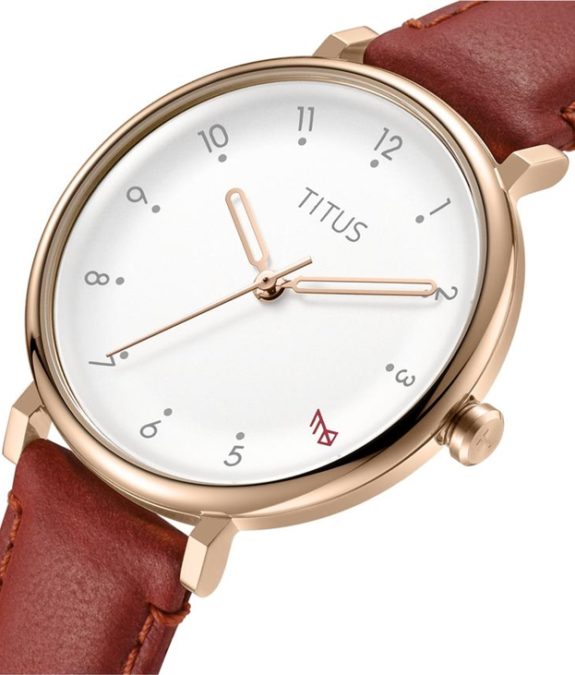 นาฬิกาผู้หญิง Nordic Tale 3 เข็ม ระบบควอตซ์ สายหนัง ขนาดตัวเรือน 37 มม. (W06-03161-002)