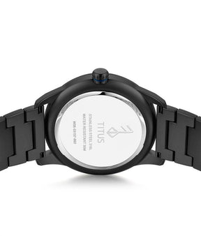 นาฬิกาผู้ชาย Nordic Tale มัลติฟังก์ชัน ระบบควอตซ์ สายสแตนเสลสตีล ขนาดตัวเรือน 42 มม. (W06-03197-002)
