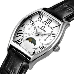 นาฬิกาผู้หญิง Barista มัลติฟังก์ชัน ระบบควอตซ์ สายหนัง ขนาดตัวเรือน 31 มม. (W06-03220-001)