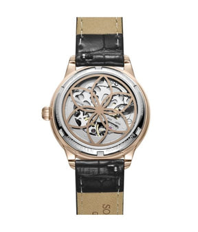 นาฬิกาผู้หญิง Enlight 3 เข็ม ระบบออโตเมติก สายหนัง ขนาดตัวเรือน 34 มม. (W06-03235-003)