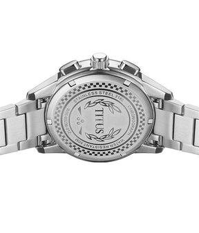 นาฬิกาผู้ชาย Bravo โครโนกราฟ ระบบควอตซ์ สายสแตนเลสสตีล ขนาดตัวเรือน 44 มม. (W06-03236-012)
