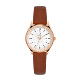 นาฬิกาผู้หญิง Classicist 3 เข็ม วันที่ ระบบควอตซ์ สายหนัง (W06-03253-003)