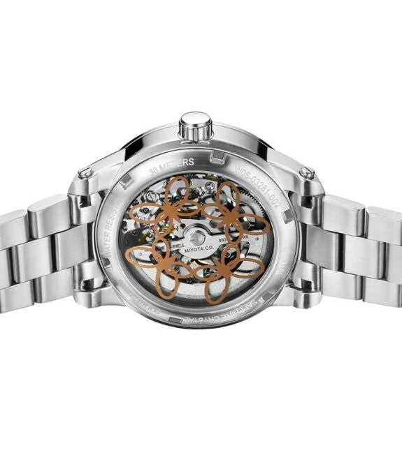 นาฬิกาผู้หญิง Aspira 3 เข็ม ระบบออโตเมติก สายสแตนเลสสตีล ขนาดตัวเรือน 36 มม. (W06-03281-002)