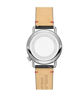 นาฬิกาผู้ชาย Exquisite 3 เข็ม ระบบออโตเมติก สายหนัง ขนาดตัวเรือน 40 มม. (W06-03299-001)