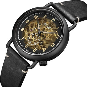 นาฬิกาผู้ชาย Exquisite 3 เข็ม ระบบออโตเมติก สายหนัง ขนาดตัวเรือน 40 มม. (W06-03299-005)