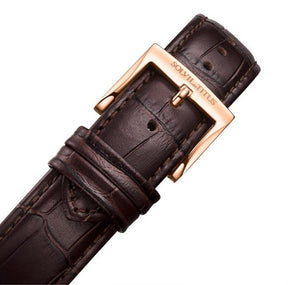 นาฬิกาผู้ชาย Classicist มัลติฟังก์ชัน ระบบควอตซ์ สายหนัง ขนาดตัวเรือน 41 มม. (W06-03322-004)