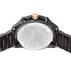 นาฬิกาผู้ชาย Saber โครโนกราฟ ระบบควอตซ์ สายสแตนเลสสตีล ขนาดตัวเรือน 44 มม. (W06-03327-006)