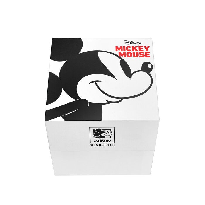 [พร้อมส่ง] Solvil et Titus x "Mickey Mouse" Valentine's Day Limited Edition นาฬิกาผู้หญิง มัลติฟังก์ชัน ระบบควอตซ์ สายหนัง ขนาดตัวเรือน 31 มม. (W06-03358-001)