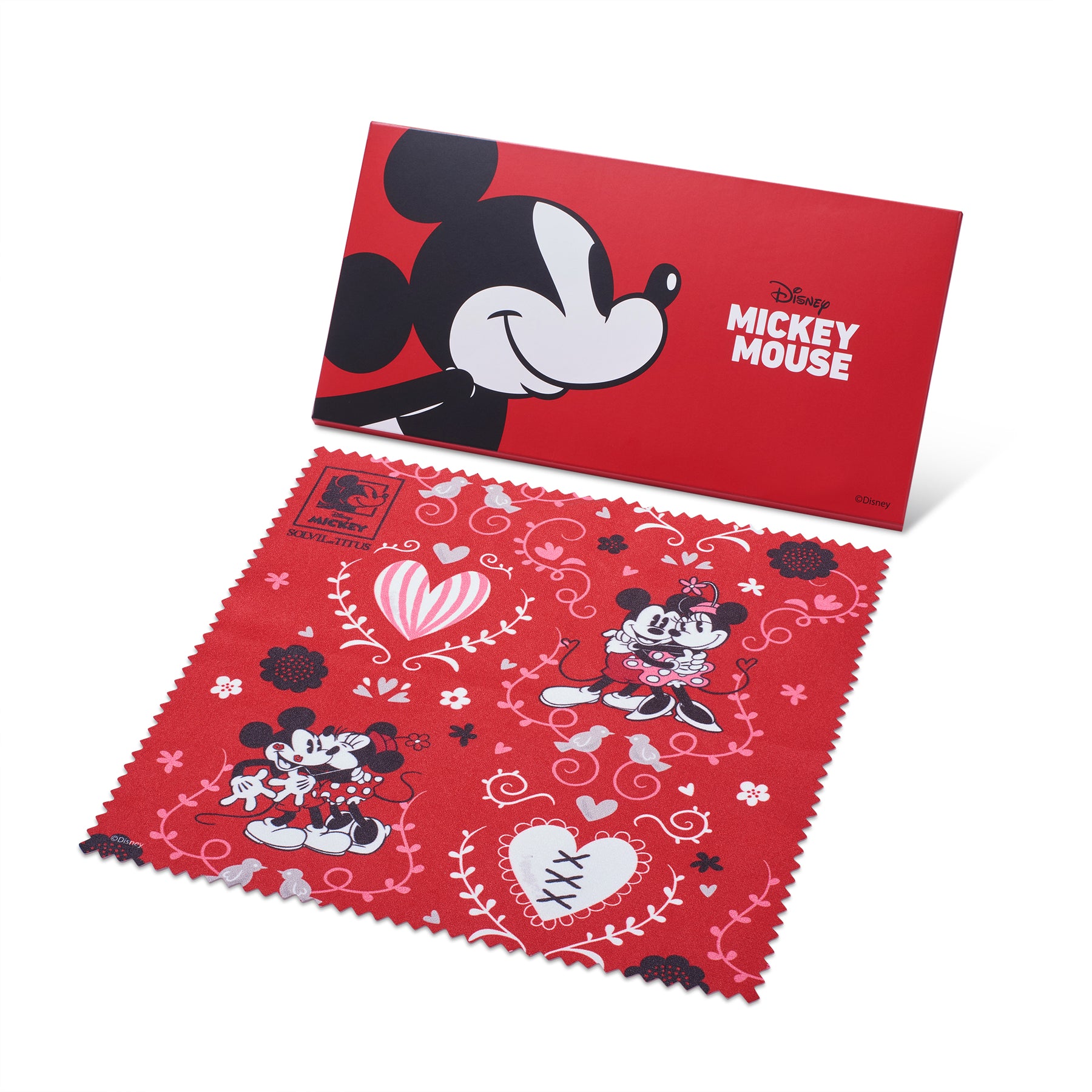 [พร้อมส่ง] Solvil et Titus x "Mickey Mouse" Valentine's Day Limited Edition นาฬิกาผู้หญิง มัลติฟังก์ชัน ระบบควอตซ์ สายหนัง ขนาดตัวเรือน 31 มม. (W06-03363-001)