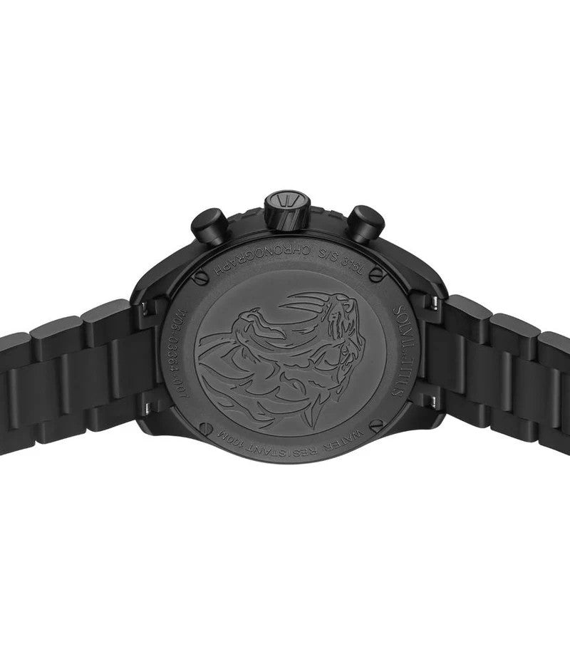 นาฬิกาผู้ชาย Saber โครโนกราฟ ระบบควอตซ์ สายสเตนเลสสตีล ขนาดตัวเรือน 42 มม. (W06-03364-007)