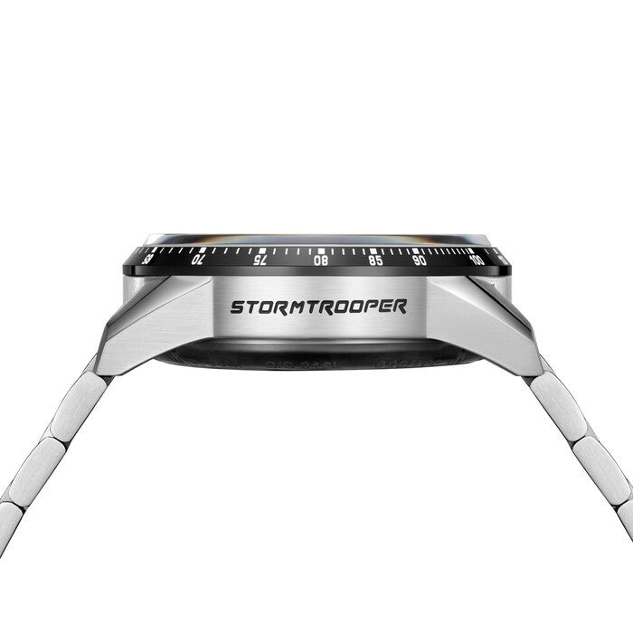 [Pre-Order] Solvil et Titus x Star Wars "Stormtrooper" Limited Edition นาฬิกาโครโนกราฟ ระบบควอตซ์ สายสแตนเลสสตีล ขนาดตัวเรือน 44.2 มม. (W06-03365-002)