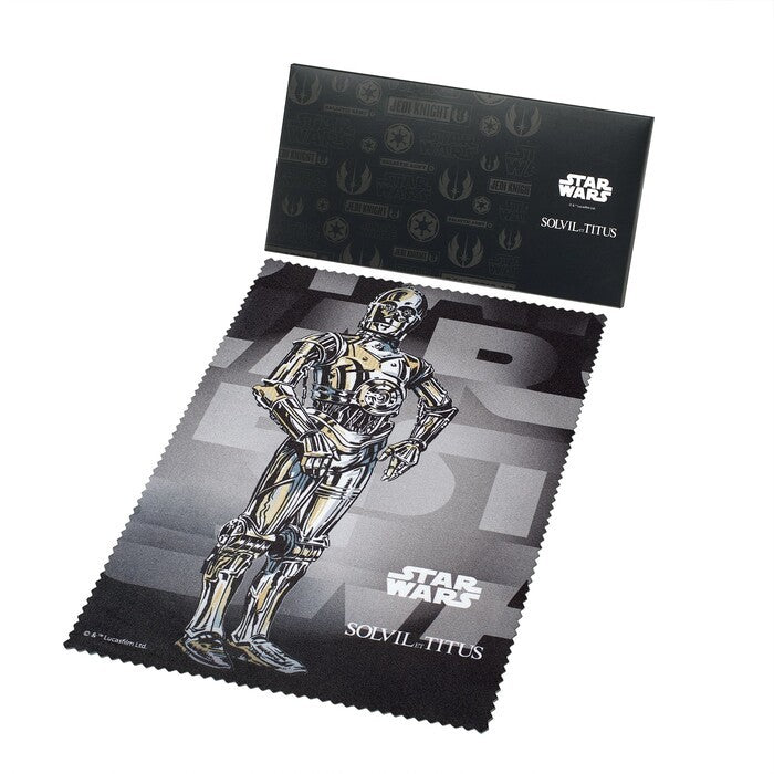 [Pre-Order] Solvil et Titus x Star Wars "C-3PO" Limited Edition นาฬิกาโครโนกราฟ ระบบควอตซ์ สายสแตนเลสสตีล ขนาดตัวเรือน 44.2 มม. (W06-03365-004)