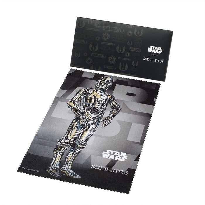 [พร้อมส่ง] Solvil et Titus x Star Wars "C-3PO" Limited Edition นาฬิกาโครโนกราฟ ระบบควอตซ์ สายสเตนเลสสตีล ขนาดตัวเรือน 44.2 มม. (W06-03365-004)