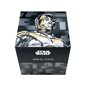 [Pre-Order] Solvil et Titus x Star Wars "C-3PO" Limited Edition นาฬิกาโครโนกราฟ ระบบควอตซ์ สายสแตนเลสสตีล ขนาดตัวเรือน 44.2 มม. (W06-03365-004)