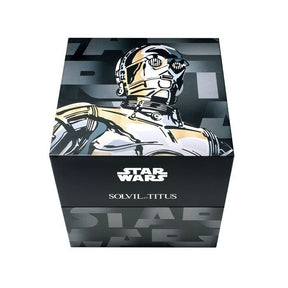 [พร้อมส่ง] Solvil et Titus x Star Wars "C-3PO" Limited Edition นาฬิกาโครโนกราฟ ระบบควอตซ์ สายสเตนเลสสตีล ขนาดตัวเรือน 44.2 มม. (W06-03365-004)