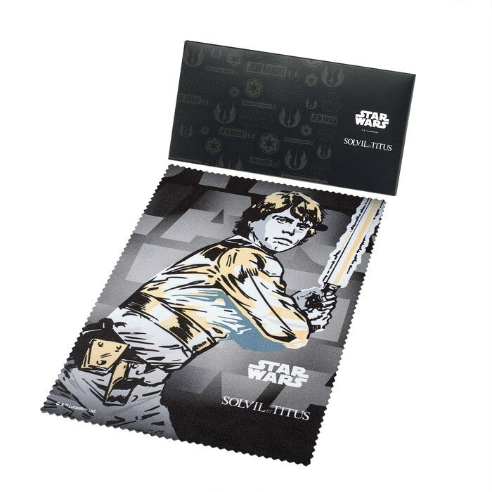 [Pre-Order] Solvil et Titus x Star Wars "Luke Skywalker" Limited Edition นาฬิกาโครโนกราฟ ระบบควอตซ์ สายหนัง ขนาดตัวเรือน 44.2 มม. (W06-03365-005)
