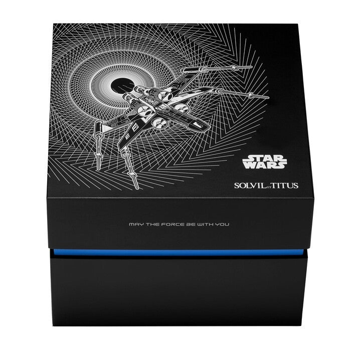 [Pre-Order] Solvil et Titus x Star Wars "Rebel Alliance" Limited Edition นาฬิกามัลติฟังก์ชัน ระบบออโตเมติก สายสแตนเลสสตีล ขนาดตัวเรือน 44 มม. (W06-03366-001)
