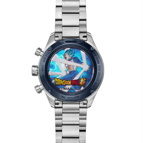 [Pre-Order] นาฬิกาผู้ชาย Dragon Ball Super Saber Collection “Super Saiyan Blue Vegeta” รุ่น Limited Edition นาฬิกาจับเวลาแบบโครโนกราฟ สายสเตนเลสสตีล ขนาดตัวเรือน 42.5 มม. (W06-03392-003)