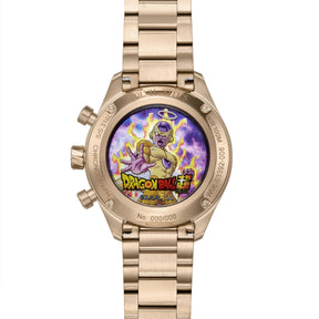 [Pre-Order] นาฬิกาผู้ชาย Dragon Ball Super Saber Collection “Golden Frieza” รุ่น Limited Edition นาฬิกาจับเวลาแบบโครโนกราฟ สายสเตนเลสสตีล ขนาดตัวเรือน 42.5 มม. (W06-03392-006)