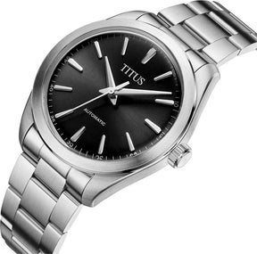 นาฬิกาผู้ชาย Cervus 3 เข็ม ระบบออโตเมติก สายสเตนเลสสตีล ขนาดตัวเรือน 39 มม. (W06-03403-004)