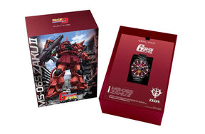 [Pre-Order] Solvil et Titus × Mobile Suit Gundam Limited-Edition Saber Collection “MS-06S Red Comet Zaku II” รุ่นลิมิเต็ดอิดิชัน นาฬิการะบบโครโนกราฟ สายสเตนเลสสตีล ขนาดตัวเรือน 42.5 มม. (W06-03408-001)