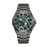 นาฬิกาผู้ชาย Voyager มัลติฟังก์ชัน ระบบออโตเมติก สายสเตนเลสสตีล ขนาดตัวเรือน 44 มม. (W06-03410-002)