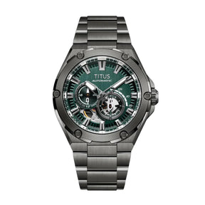 นาฬิกาผู้ชาย Voyager มัลติฟังก์ชัน ระบบออโตเมติก สายสเตนเลสสตีล ขนาดตัวเรือน 44 มม. (W06-03410-002)