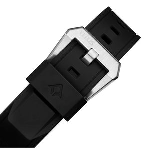 นาฬิกาผู้ชาย Voyager มัลติฟังก์ชัน ระบบออโตเมติก สายซิลิโคน ขนาดตัวเรือน 44 มม. (W06-03410-004)