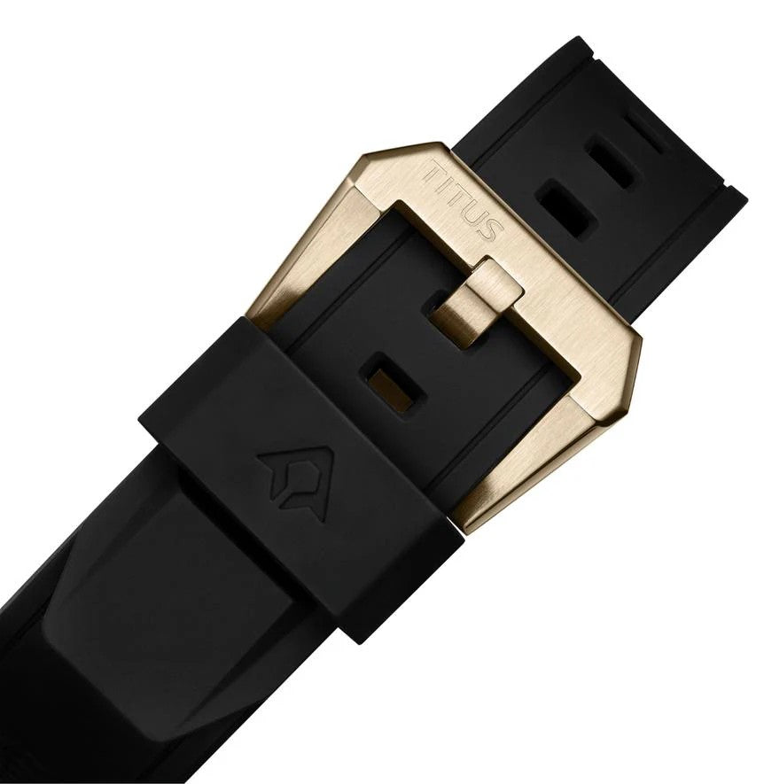 นาฬิกาผู้ชาย Voyager มัลติฟังก์ชัน ระบบออโตเมติก สายซิลิโคน ขนาดตัวเรือน 44 มม. (W06-03410-006)