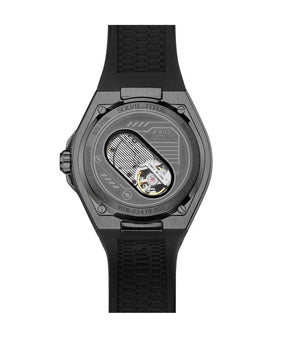 นาฬิกาผู้ชาย Voyager มัลติฟังก์ชัน ระบบออโตเมติก สายซิลิโคน ขนาดตัวเรือน 44 มม. (W06-03410-007)