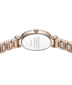 นาฬิกาผู้หญิง Fair Lady 3 เข็ม ระบบควอตซ์ สายสเตนเลสสตีล ขนาดตัวเรือน 20 มม. (W06-03412-003)