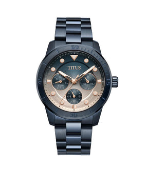 นาฬิกาผู้หญิง Aspira มัลติฟังก์ชัน ระบบควอตซ์ สายสเตนเลสสตีล ขนาดตัวเรือน 36 มม. (W06-03413-003)