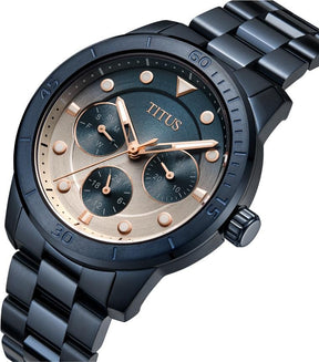 นาฬิกาผู้หญิง Aspira มัลติฟังก์ชัน ระบบควอตซ์ สายสเตนเลสสตีล ขนาดตัวเรือน 36 มม. (W06-03413-003)