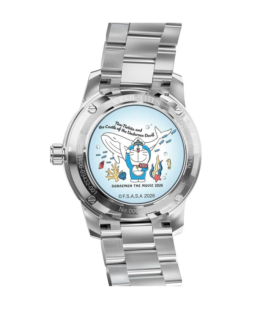 [Pre-Order] Solvil et Titus "Doraemon" นาฬิกาผู้หญิง ลิมิเต็ดอิดิชัน 3 เข็ม ระบบออโตเมติก สายสเตนเลสสตีล ขนาดตัวเรือน 36 มม. (W06-03432-001)