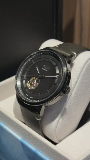 นาฬิกาผู้ชาย Enlight 3 เข็ม Skeleton ระบบออโตเมติก สายหนัง ขนาดตัวเรือน 42 มม. (W06-03277-008)