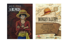 [พร้อมส่ง] นาฬิกาผู้ชาย Solvil et Titus x One Piece "ลูฟี่" (Luffy) คอลเลกชัน Interlude โครโนกราฟ ระบบควอตซ์ สายหนัง ขนาดตัวเรือน 42 มม. (W06-03291-001)