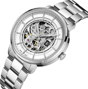 นาฬิกาผู้ชาย Enlight 3 เข็ม ระบบออโตเมติก สายสแตนเลสสตีล ขนาดตัวเรือน 42 มม. (W06-03305-001)