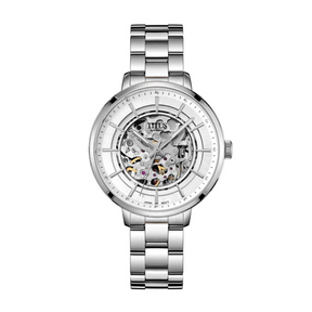 นาฬิกาผู้หญิง Enlight 3 เข็ม ระบบออโตเมติก สายสแตนเลสสตีล ขนาดตัวเรือน 36 มม. (W06-03306-001)